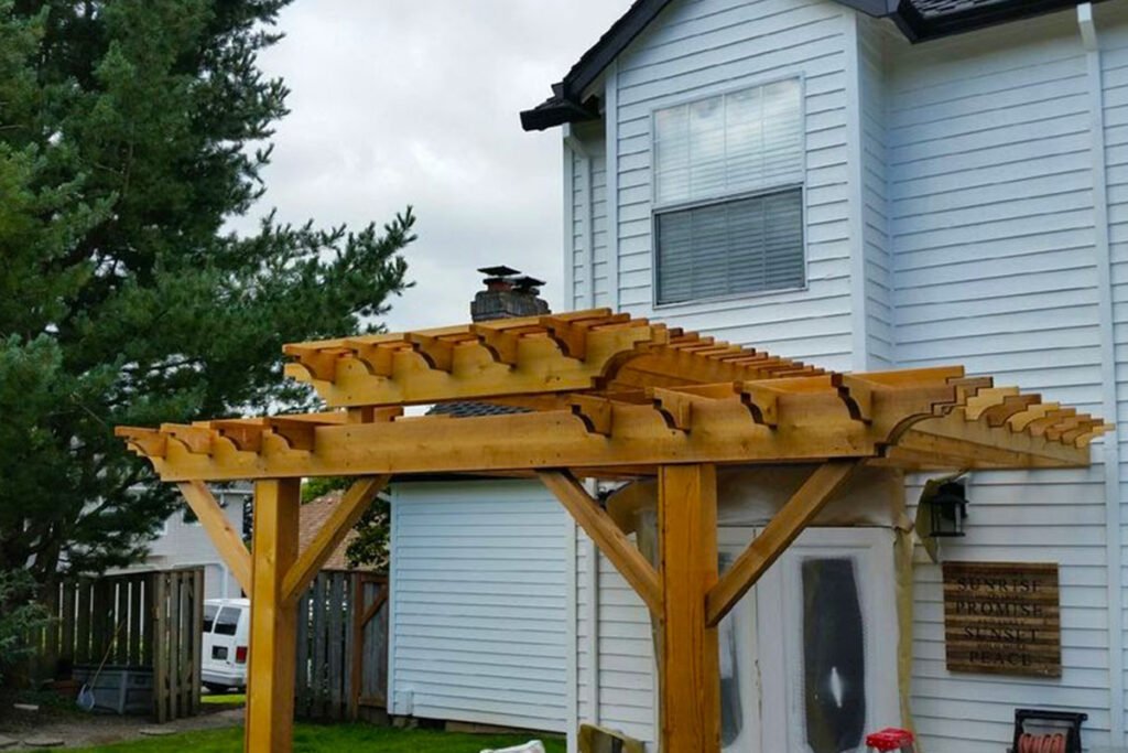 Custom Pergola Installation