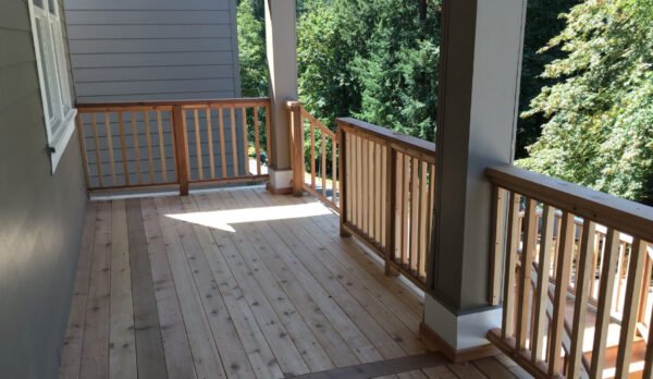 Wood Deck Installation